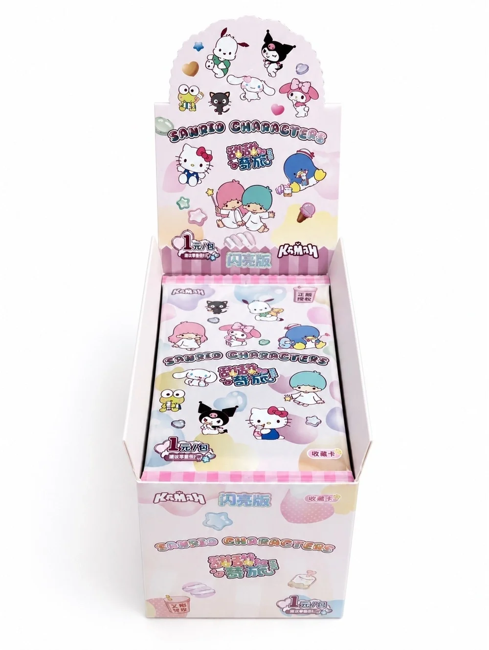 Sanrio Characters Trading Cards  – 5 Booster Packs – Chinese